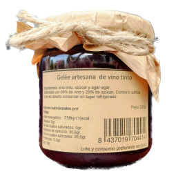 Gelée de vino casa cano, santillana del mar