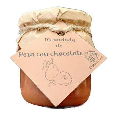 comprar mermelada de pera con chocolate casa cano