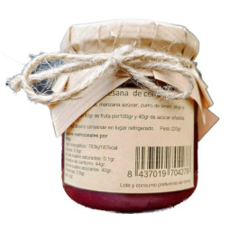 mermelada de cereza con orujo casa cano