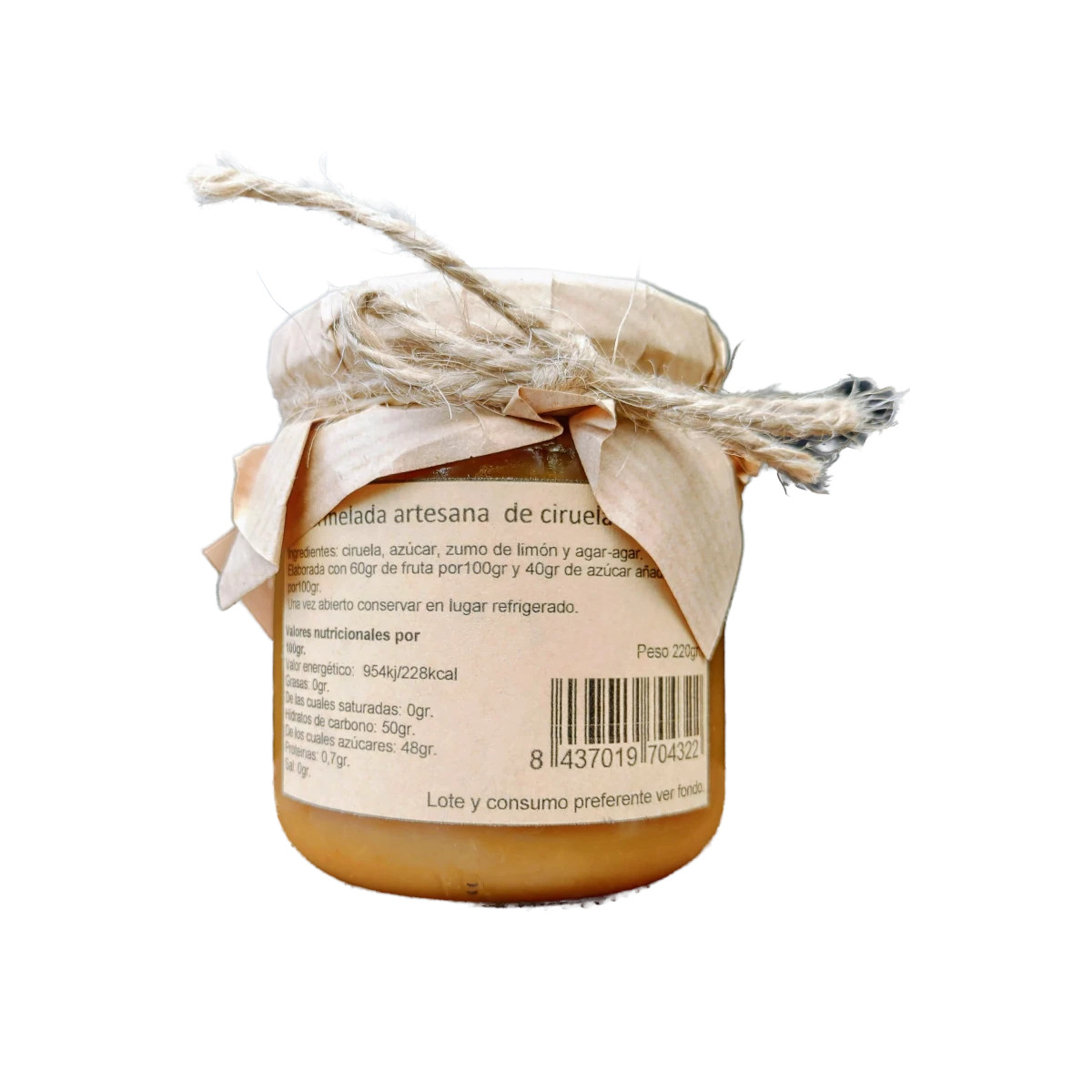 mermelada de ciruela verde casa cano