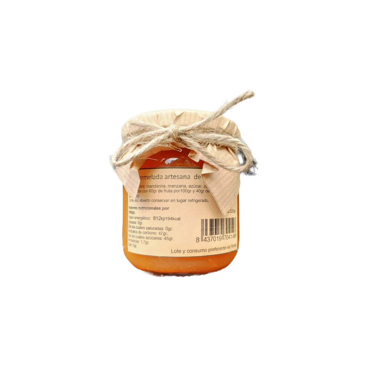 mermelada de mandarina casa cano