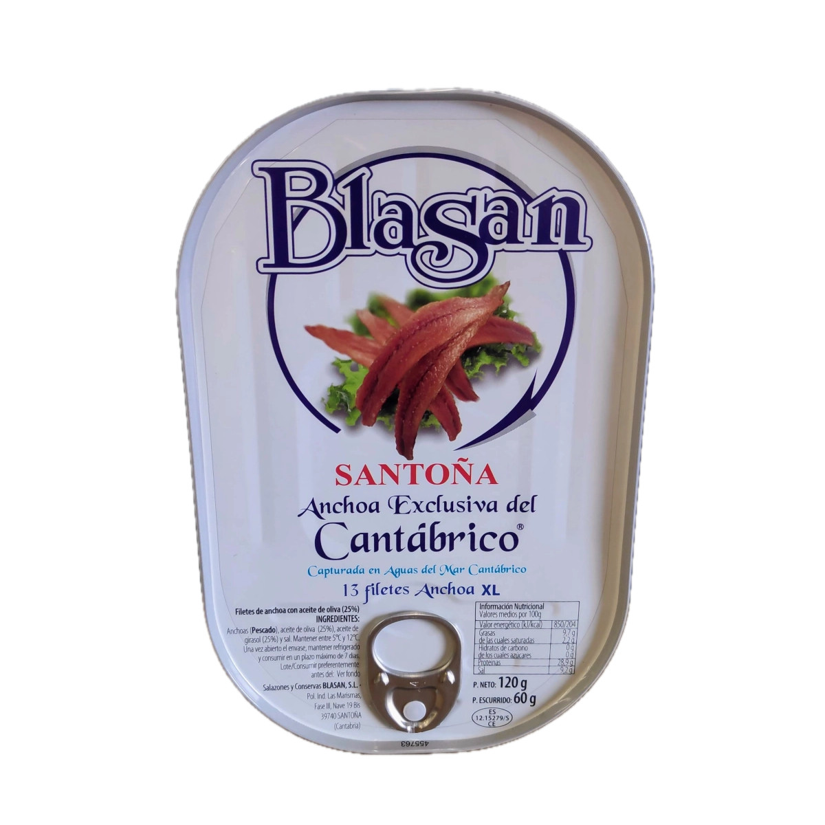 Lata de Anchoa XL Blasan