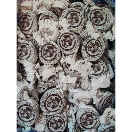 Polvorones de chocolate Carlos I