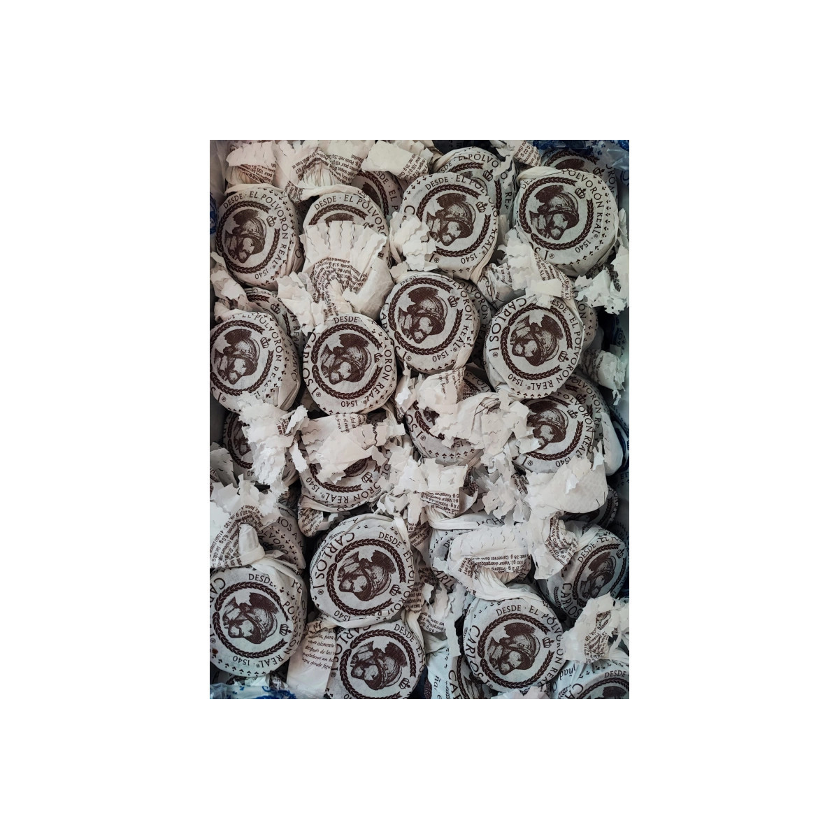 Polvorones de chocolate Carlos I