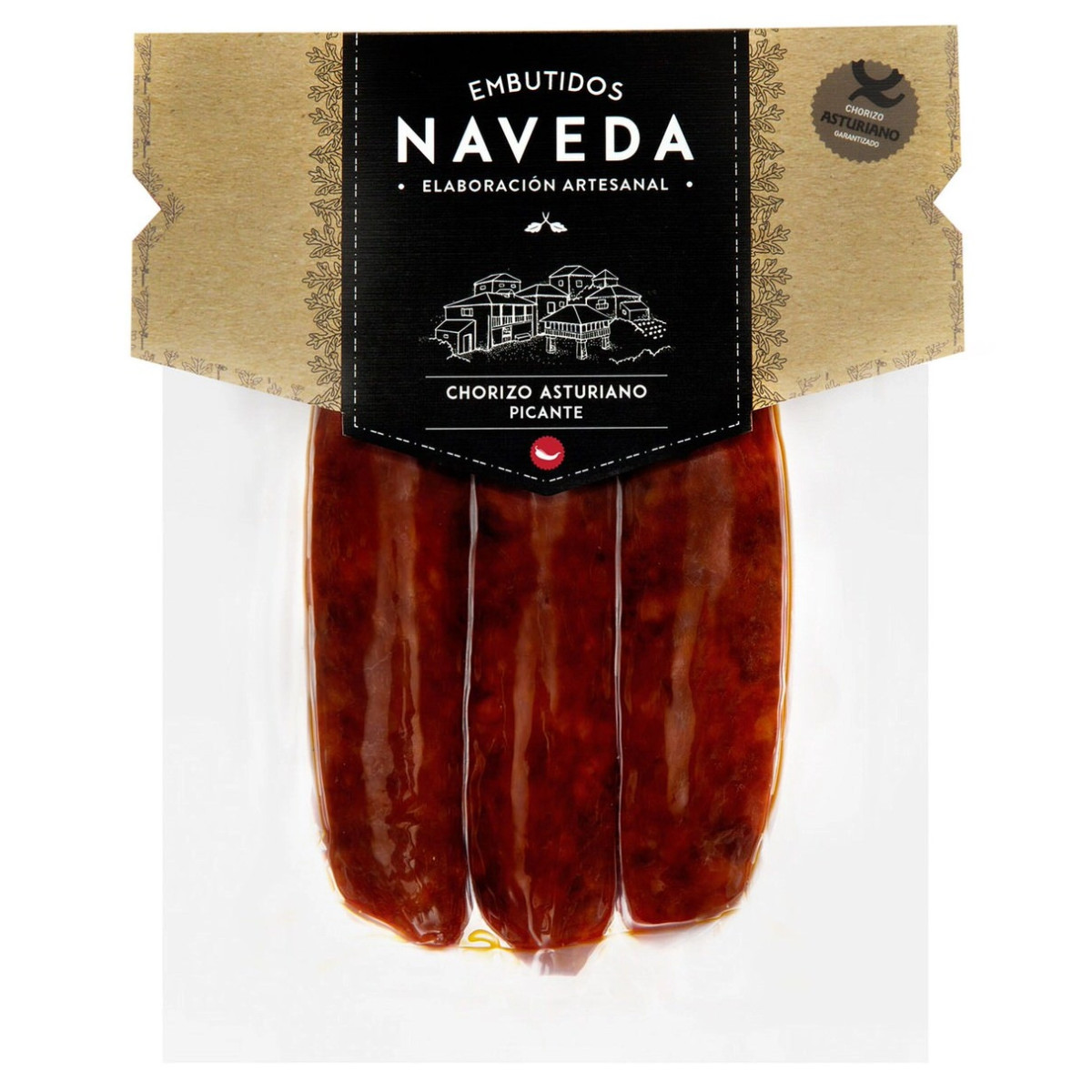 Chorizo Asturiano Picante Naveda