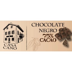Comprar chocolate negro 75% casa cano