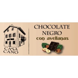 comprar chocolate negro con avellanas casa cano