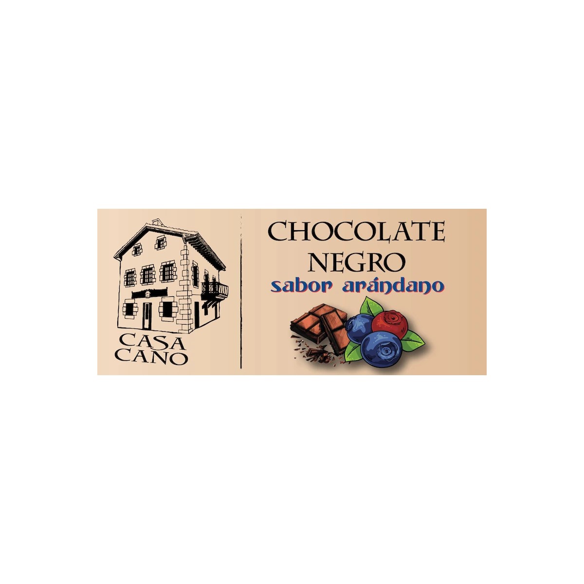 Comprar chocolate negro con arandano casa cano