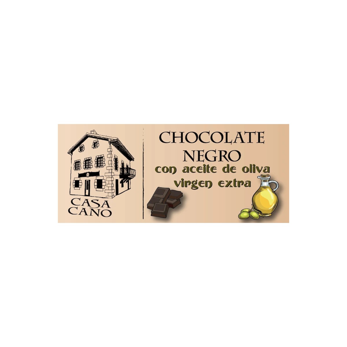 comprar chocolate negro con aceite de oliva virgen extra casa cano