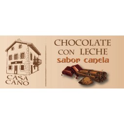 Comprar chocolate con leche y canela casa cano