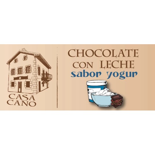 Comprar chocolate con leche sabor yogur casa cano