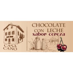 Comprar chocolate con leche y cereza casa cano