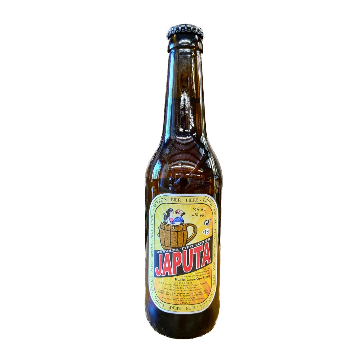 Comprar Cerveza Japuta Lager